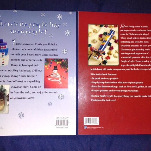 Set of 4 Christmas Crafting Books - Picture 11 of 13